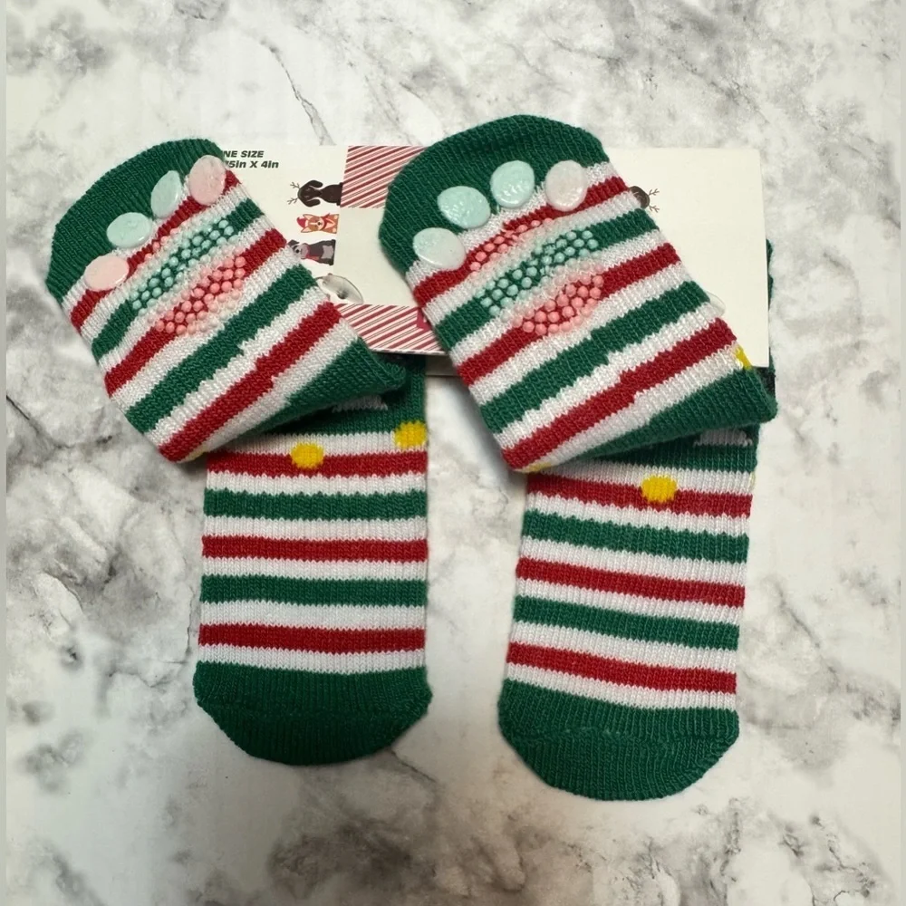 Jingle buds pet socks